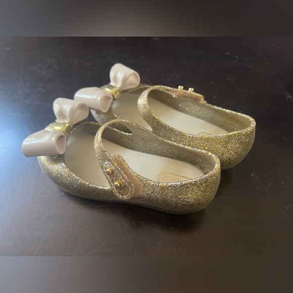 EUC GIRLS MINI MELISSA PEEK A BOO TOE MARY JANE - Picture 3 of 4